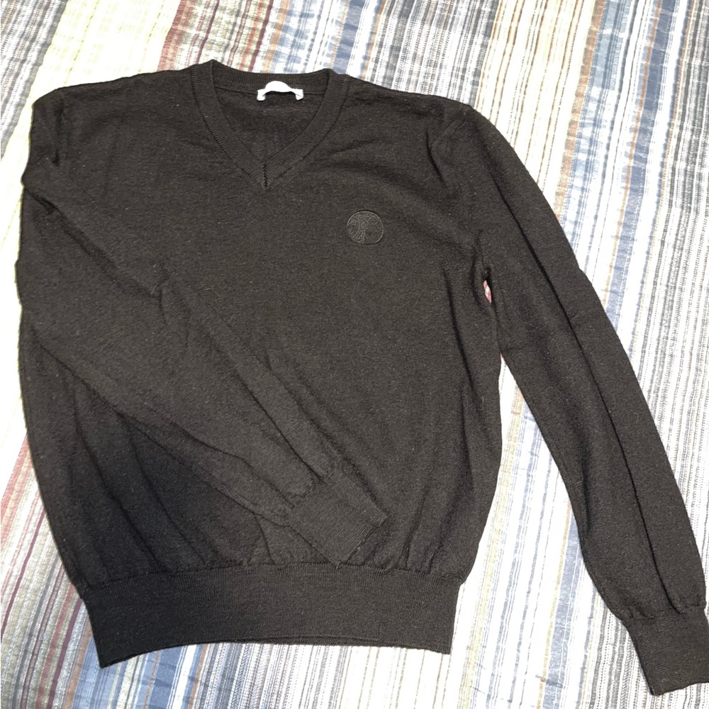 Versace Wool V-neck Sweater
